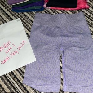 Gymshark adapt lilac shorts